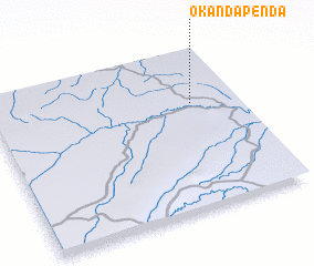 3d view of Okanda Pènda