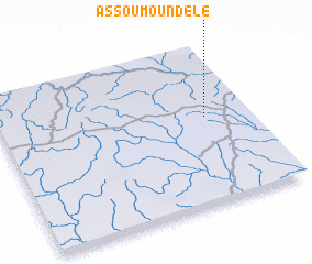 3d view of Assoumoundélé