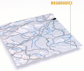 3d view of Beganovići