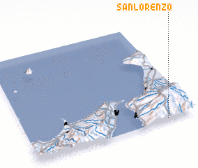 3d view of San Lorenzo