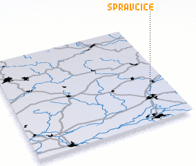 3d view of Správčice