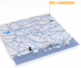 3d view of Mellan Agebo