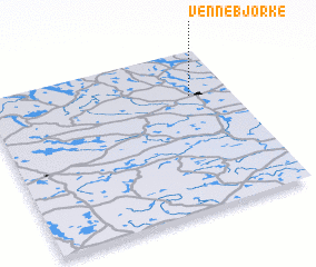 3d view of Vennebjörke