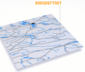 3d view of Borgvattnet