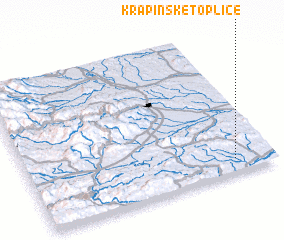 3d view of Krapinske Toplice