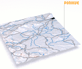 3d view of Ponikve