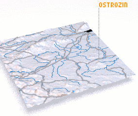 3d view of Ostrožin