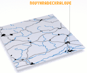 3d view of Nový Hradec Králové