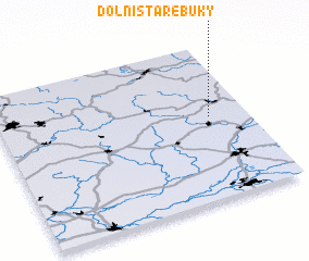 3d view of Dolní Staré Buky