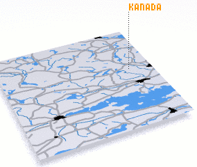 3d view of Kanada