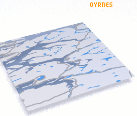 3d view of Øyrnes