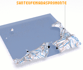 3d view of SantʼEufemia dʼAspromonte