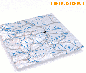 3d view of Hart bei Straden