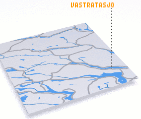 3d view of Västra Tåsjö