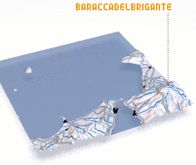 3d view of Baracca del Brigante