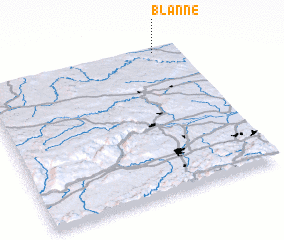 3d view of Blanné