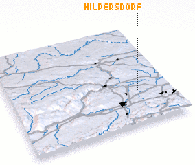 3d view of Hilpersdorf