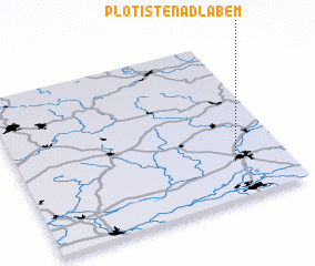 3d view of Plotiště nad Labem