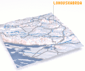 3d view of Lohovska Brda