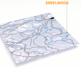 3d view of Debela Kosa