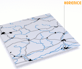 3d view of Hořenice