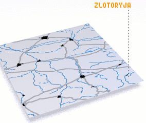 3d view of Złotoryja