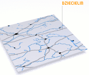 3d view of Dzięcielin