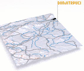 3d view of Donji Trpuci