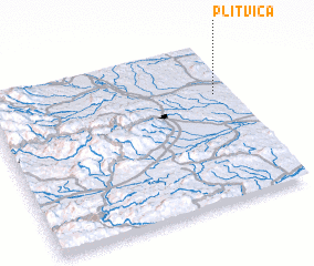 3d view of Plitvica