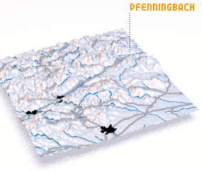 3d view of Pfenningbach