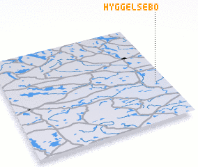 3d view of Hyggelsebo