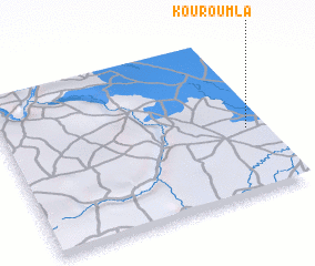 3d view of Kouroumla