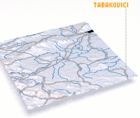 3d view of Tabakovići