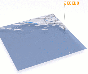 3d view of Zečevo