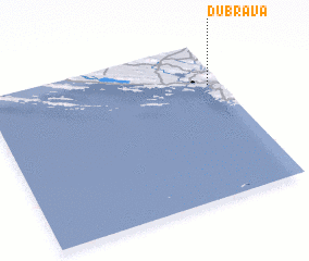 3d view of Dubrava