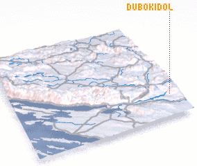 3d view of Duboki Dol