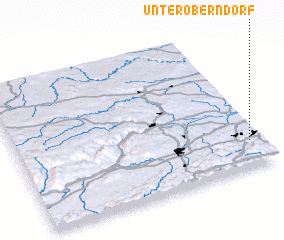 3d view of Unteroberndorf