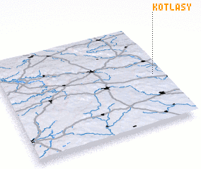 3d view of Kotlasy