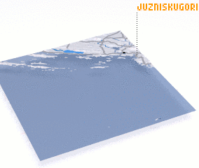 3d view of Južni Škugori