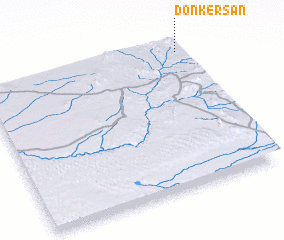 3d view of Donkersan