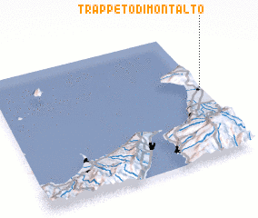 3d view of Trappeto di Montalto
