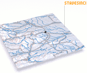 3d view of Stavešinci