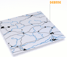 3d view of Debrné