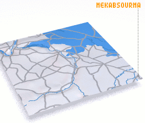 3d view of Mékab Sourma