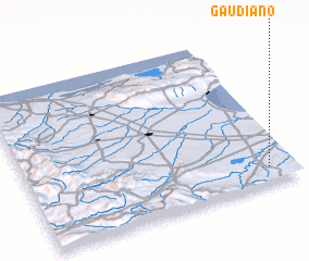 3d view of Gaudiano