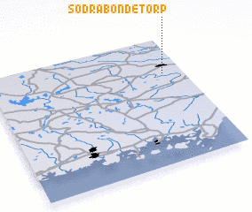 3d view of Södra Bondetorp