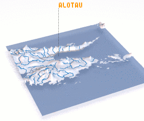 3d view of Alotau