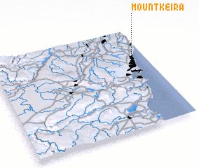 3d view of Mount Keira