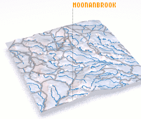 3d view of Moonan Brook