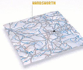 3d view of Wandsworth